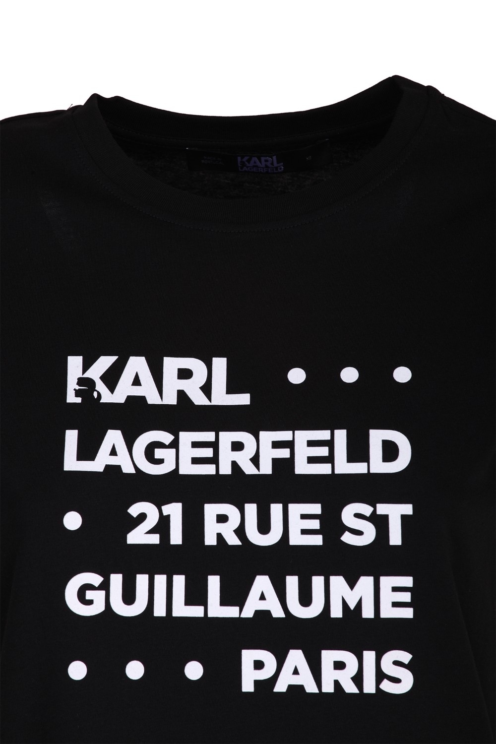 shop KARL LAGERFELD Saldi T-shirt: Karl Lagerfeld t-shirt con indirizzo Rue St-Guillaume.
Girocollo.
Maniche corte.
Stampa a contrasto di colore sul davanti.
Vestibilità regular.
Logo KARL sulla parte anteriore.
Composizione: 100% cotone.. 20KW201W1715-N number 7418954